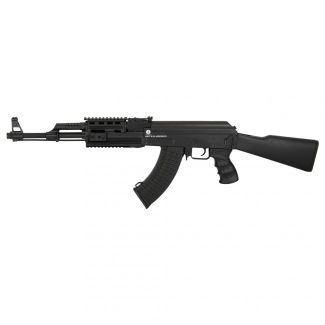 Softgun el-gevær AK47 Tactical Full Stock, Sort.