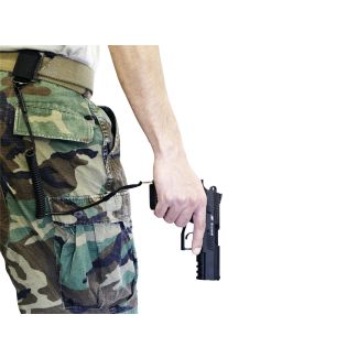 Pistol lanyard – sort