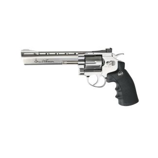 Softgun CO2 revolver Dan Wesson 6"  chrome.