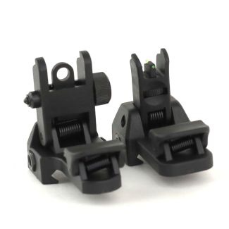 Flip-up for og bag sigte (aftagelig).