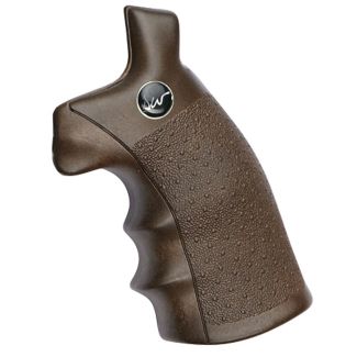 Dan Wesson revolver greb med træ look.