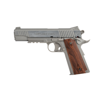 Airsoft CO2NBB pistol Colt 1911 Rail Gun, Stainless