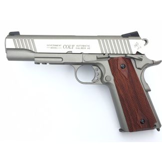 Softgun CO2 pistol Colt 1911 Rail Gun, blowback.