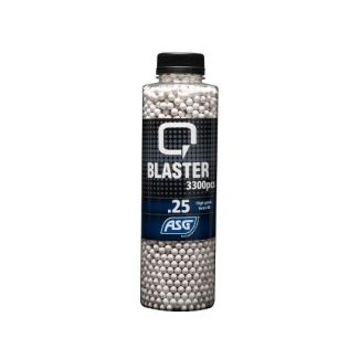 0,25g Q Blaster kugler-3300 stk i flaske