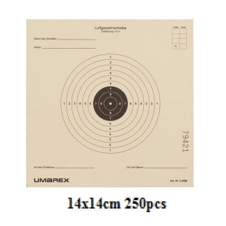 Paper Targets 14x14cm 250pcs