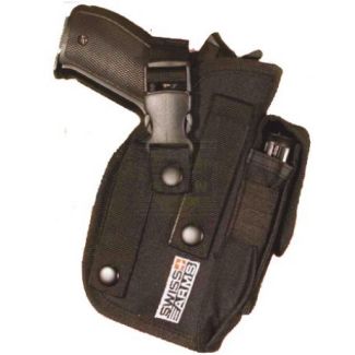 Swiss Arms Ambidextrous bæltehylster, sort.