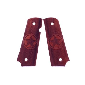 Star wooden grip - Colt 1911