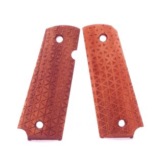 Triangle wooden grip - Colt 1911