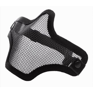 Swiss Arms Sort halvmaske i metal