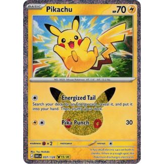Pikachu [ 15/30] – 037/128 – ME05.5 30th Celebration