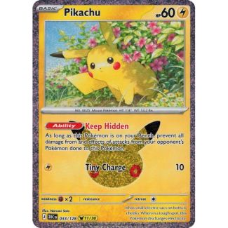Pikachu [ 11/30] – 033/128 – ME05.5 30th Celebration