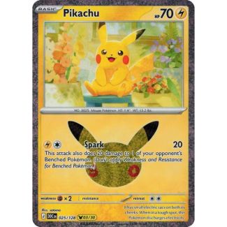 Pikachu [ 03/30] – 025/128 – ME05.5 30th Celebration