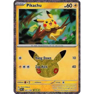 Pikachu [ 19/30] – 041/128 – ME05.5 30th Celebration