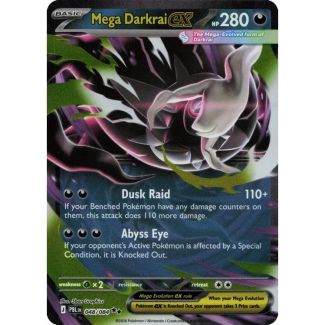 Mega Darkrai ex – 048/084 – ME05 Pitch Black