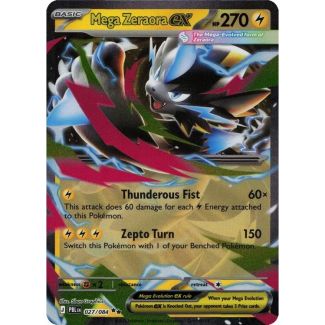 Mega Zeraora ex – 027/084 – ME05 Pitch Black