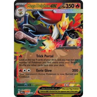 Mega Delphox ex – 008/084 – ME05 Pitch Black
