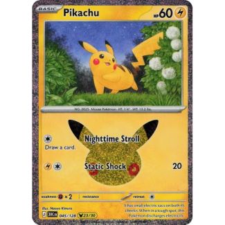 Pikachu [ 23/30] – 045/128 – ME05.5 30th Celebration