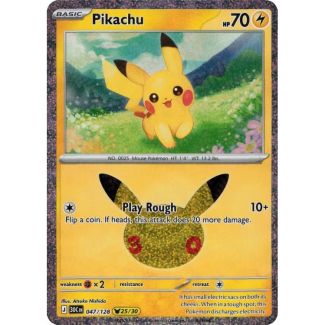 Pikachu [ 25/30] – 047/128 – ME05.5 30th Celebration