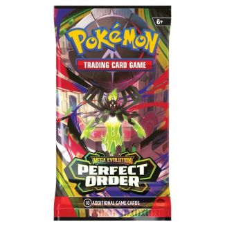 Pokemon, 1 stk Booster Pakke - ME03 - Mega Evolution: Perfect Order