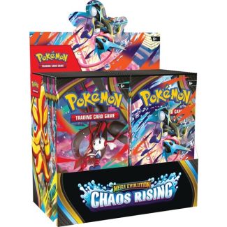 Pokemon Display (Booster Box) - ME04 - Mega Evolution: Chaos Rising - 36 Boosters