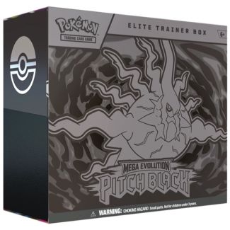 Pokemon Mega Evolution: Pitch Black - Elite Trainer Box - Boks med 9 Boosters, Promokort & Tilbehør