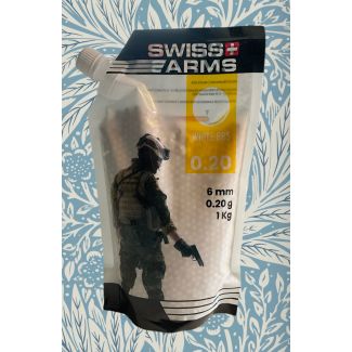 0,20g Swiss Arms kvalitetskugler (5000 stk)