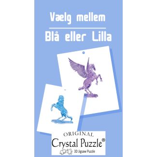3D Crystal Puzzle, Flying Horse Ass, 42 pieces