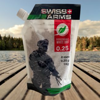 0,25g Swiss Arms bio kugler (4000 stk)