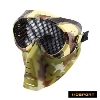 Wosport Airsoft Mask – Camo