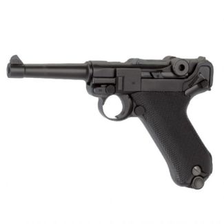 Softgun/Airsoft KWC CO2 Pistol P08, fuld metal, Blow-Back